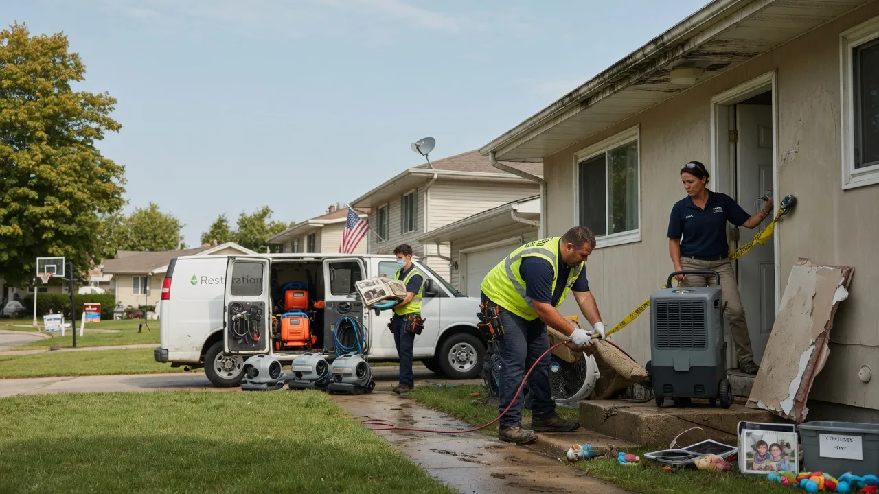 Water Damage Restoration in Strawn, IL near me